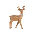 thumbnail image 1 of Christmas Reindeer Figurine, Christmas Resin Decoration, Festive Holiday Furniture Ornament, Durable Handcrafted Resin Christmas Decor for Home and Office Display, 1 of 7