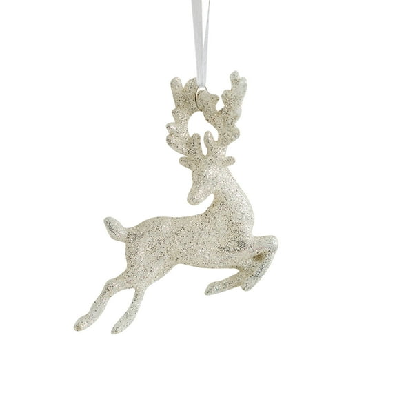 Christmas Reindeer Pendant ,Sparkling Reindeer Pendant Statue Decoration,For Christmas Tree Home Decoration,Window Wall Hanging Ornament,Car Interior Hanging Ornament