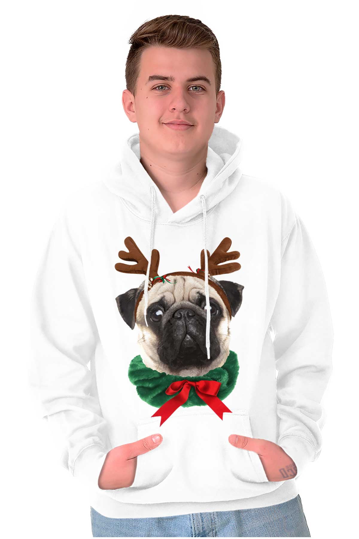 Awkward Styles Merry Pug Mas Sweatshirt Funny Christmas Pug Sweater for Men and Women Pugmas Ugly Christmas Sweater Cute Pug Gifts for Christmas Xmas Party Xmas Gifts for Dog Lovers Merry Pugmas