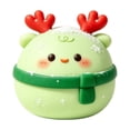 thumbnail image 1 of Christmas Reindeer Squishy Glitter Squishy Fidget Toy Stress Relief Slow Rising Squeeze Ball for Kids Adults Cute Cartoon Office Desk Party Favor Stocking Gift, 1 of 4