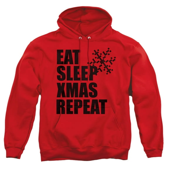 Christmas Repeat Unisex Adult Pull-Over Hoodie
