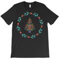 thumbnail image 1 of Christmas Retro Poinsettia Ornament Themed Vintage and Festive - Holiday Favorite G31334 Unisex T-Shirt, Up to Size 5XL, 1 of 2