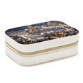 thumbnail image 1 of Christmas Retro Velvet Portable Storage Box with Removable Compartment - a Stylish Decorative Box, Bracelet Holder, and Jewelry Stand - Gift, 1 of 7