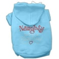 thumbnail image 1 of Christmas Rhinestone Pet, Dog  Cat Hoodie, "Naughty, But In A Nice Way", 1 of 6