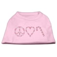thumbnail image 1 of Peace, Love, and Candy Canes Shirts Light Pink XS (8), 1 of 9