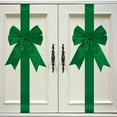 thumbnail image 1 of Christmas Ribbon 2024 New Christmas Bows 8PCS Christmas Cabinet Ribbons Bows Decorations Large Kitchen Cabinet Door Ribbons and Bows for Christmas Party Supplies, 1 of 5