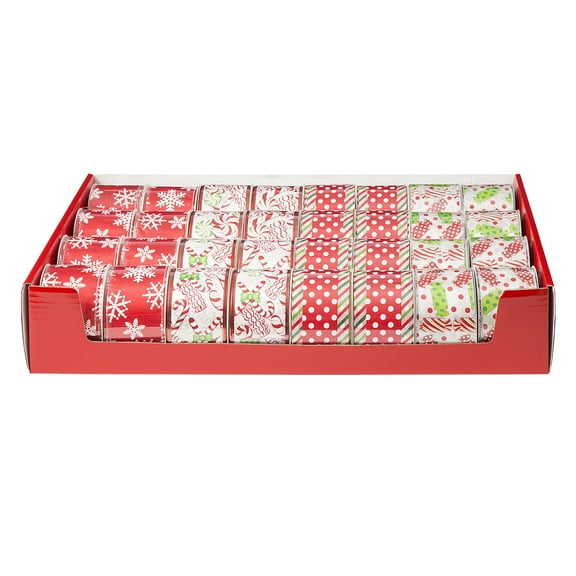 Christmas Ribbon Candy 2.5 X 25 Ft