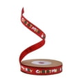 thumbnail image 1 of Christmas Ribbon Cute for Gift Packaging Christmas Patterned Wrapping Ribbon Style F, 1 of 8