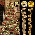 Christmas Ribbon Lights 3.28ft 10 LED Decoration Glow Ribbon Lights for