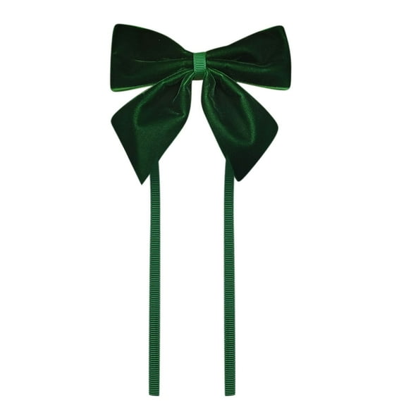 Christmas Ribbon, Velvet Gift Bow, Solid Color Flocking Belt Candy Packaging, Hand Knot DIY Ribbon for Holiday Decorations, Gift Boxes, Baskets, and Christmas Tree Wrapping, 12 Pack