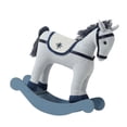 thumbnail image 1 of Christmas Rocking Horse Plush Toy Wood Rocking Pony Seasonal Celebration Compact Size Perfect for Kids Mantel Display, 1 of 9