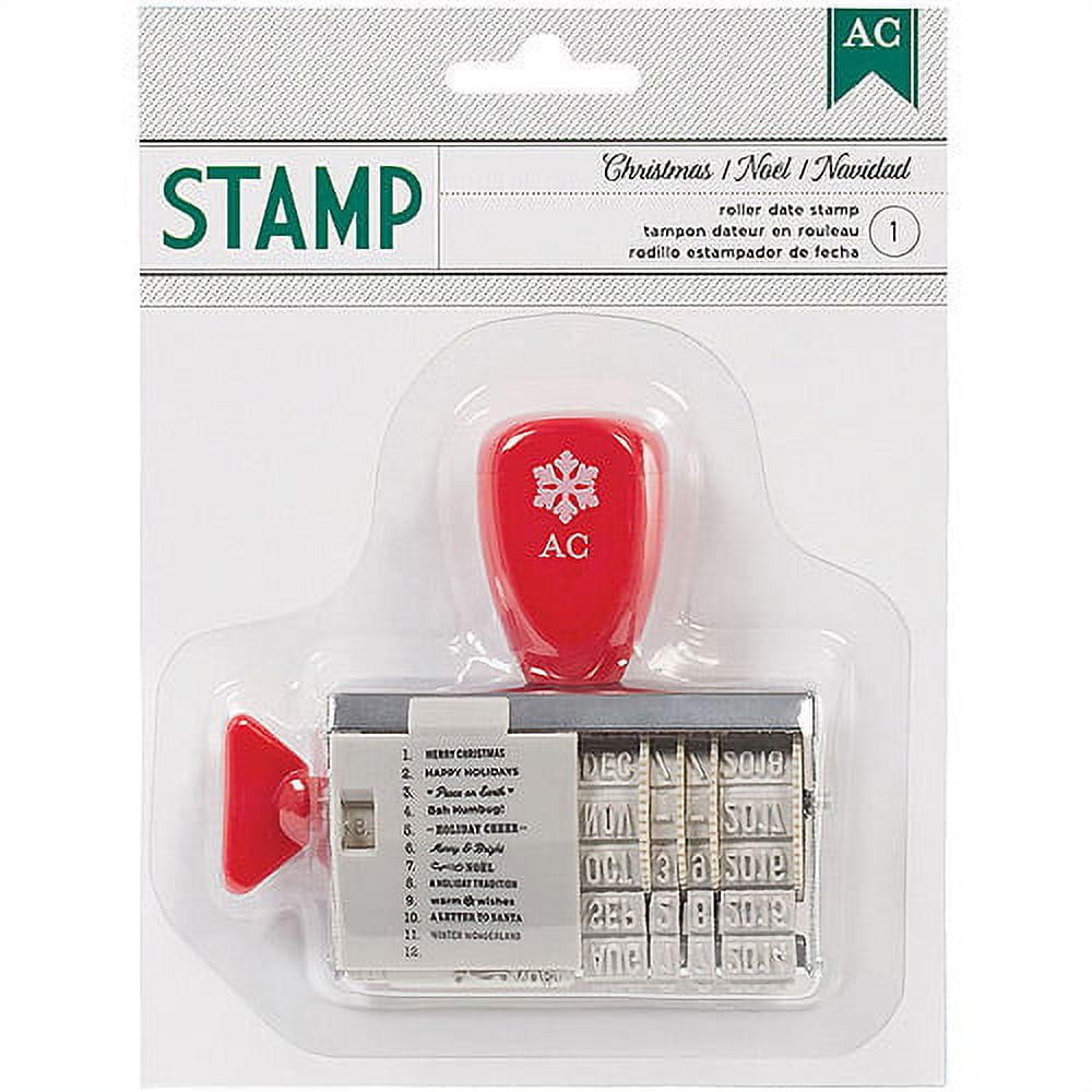 Christmas Roller Date Stamp Christmas