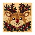 thumbnail image 1 of Christmas Rudolph Pearl Art Diy Kit 3d Pearl and Diamond Art Craft Art Kits and Crafts Diy Christmas Wall Decor Winter Home Decor for Adults & Teen, 1 of 7