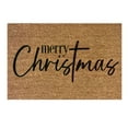 thumbnail image 1 of Christmas Rug Doormat Merry Christmas Doormat Christmas Door Mat Holiday Season Housewarming Gift Christmas Decor Christmas Welcome Mat（1 PC）, 1 of 7