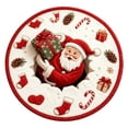 thumbnail image 1 of Christmas Rugs, Rugs Optical Illusion Christmas, Indoor Outdoor Use (60cm*60cm), 1 of 3