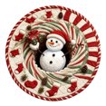 thumbnail image 1 of Christmas Rugs, Rugs Optical Illusion Christmas, Indoor Outdoor Use (60cm*60cm), 1 of 3