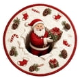 thumbnail image 1 of Christmas Rugs, Rugs Optical Illusion Christmas, Indoor Outdoor Use (60cm*60cm), 1 of 3