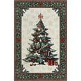 thumbnail image 1 of Christmas Rugs Washable 6x9 Area Rug for Bedroom, Red Soft Nursery Rug Non-Slip Stain Resistant Living Room Rugs, Christmas Tree Print Holiday Decor Untra-Thin Carpet Rug for Office, 1 of 9