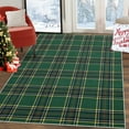 thumbnail image 1 of Christmas Runner Rug, Buffalo Plaid Washable Checkered Entryway Rug, Xmas Holiday Decor Front Porch Door Mat, Woven Cotton Area Rugs for Kitchen Patio Bathroom, 1 of 13