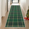 thumbnail image 1 of Christmas Runner Rug, Buffalo Plaid Washable Checkered Entryway Rug, Xmas Holiday Decor Front Porch Door Mat, Woven Cotton Area Rugs for Kitchen Patio Bathroom, 1 of 9