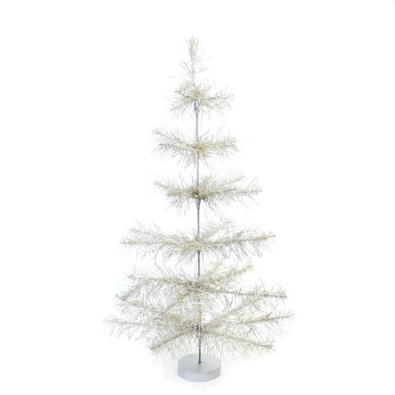 Cody Foster 29.00In S Silver Mylar Tabletop Tree, Mylar, 2 Ft Elegant Christmas Classic Ms2133ms