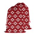 thumbnail image 1 of Christmas Sack – 28" X 20" Canvas Gift Bag with Drawstring, Full Print Polyester Santa Sack, Durable Reusable Xmas Gift Bag for Holiday, Party & Storage, 1 of 5