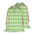 thumbnail image 1 of Christmas Sack – 28" X 20" Canvas Gift Bag with Drawstring, Full Print Polyester Santa Sack, Durable Reusable Xmas Gift Bag for Holiday, Party & Storage, 1 of 5