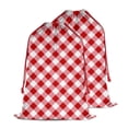 thumbnail image 1 of Christmas Sack – 28" X 20" Canvas Gift Bag with Drawstring, Full Print Polyester Santa Sack, Durable Reusable Xmas Gift Bag for Holiday, Party & Storage, 1 of 5