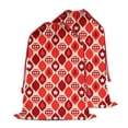 thumbnail image 1 of Christmas Sack – 28" X 20" Canvas Gift Bag with Drawstring, Full Print Polyester Santa Sack, Durable Reusable Xmas Gift Bag for Holiday, Party & Storage, 1 of 5
