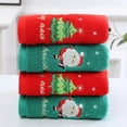 thumbnail image 1 of Christmas Sale! Christmas Hand Towels - Set of 2 Holiday Home Luxury Face Towel, 1 of 5