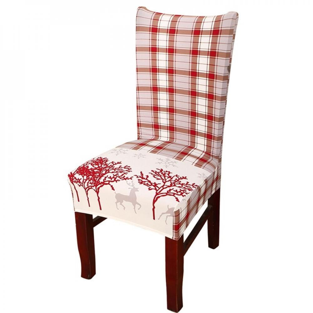 Christmas Sale! Christmas Dining Chair Covers , Stretch Xmas Chair