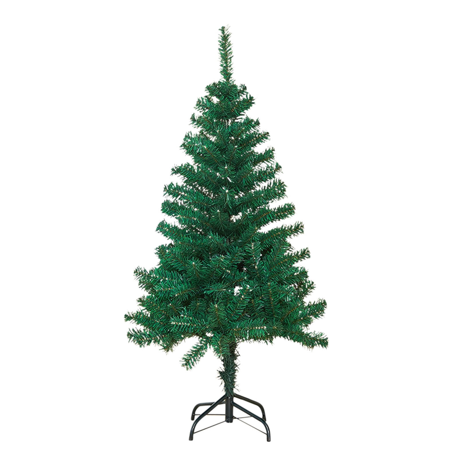 4 FT Artificial Christmas Tree Unlit Xmas Trees Noble Fir with Foldable ...
