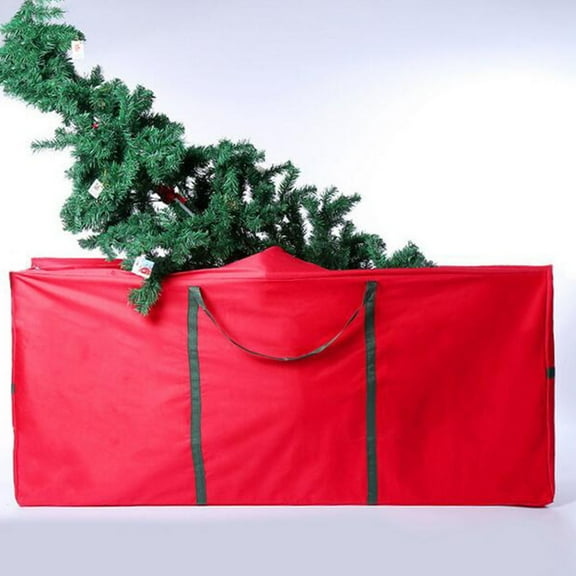 Christmas Tree Storage Bag, Fits Up to 9ft Artificial Disassembled Trees, Durable Handles w/Tear Proof 600D Oxford Canvas, Laminated Interior, Not Made In China
