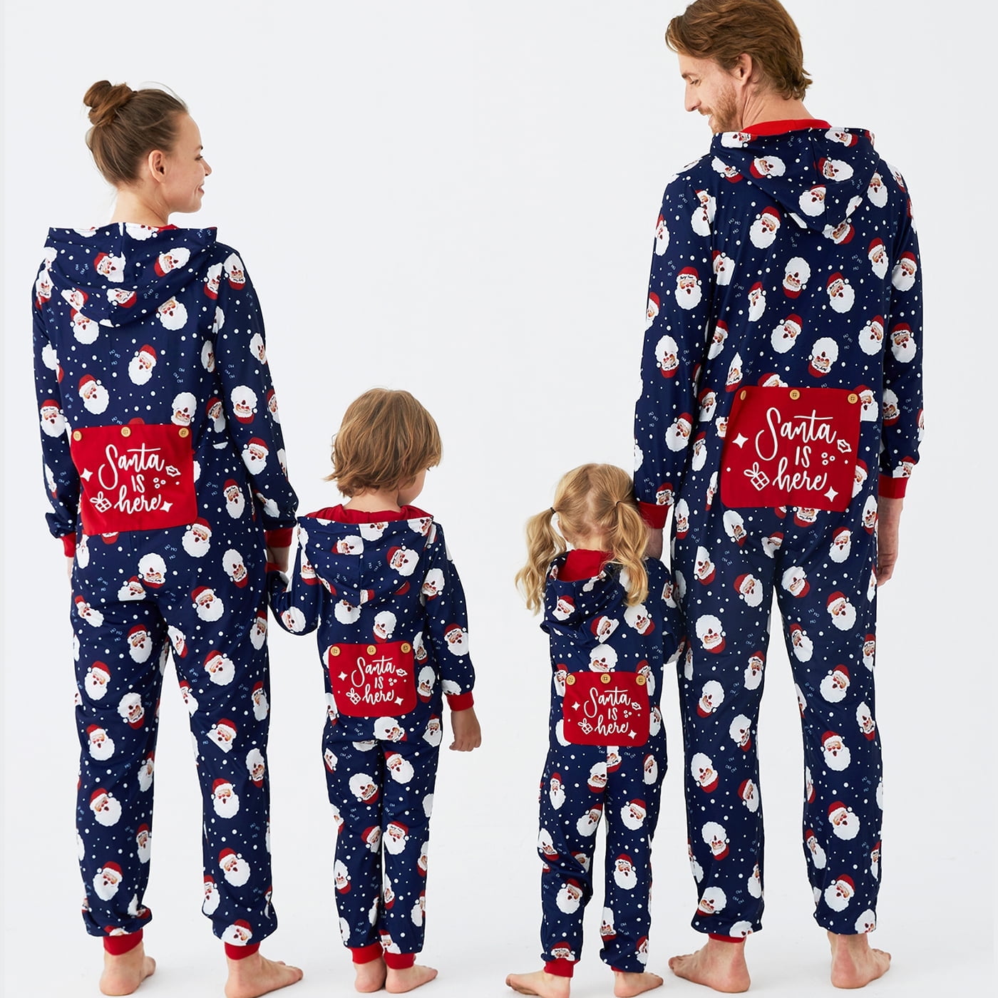 PatPat Christmas Pajamas Matching Family Mommy and Me Pj for Men Santa