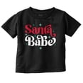 thumbnail image 1 of Christmas Santa Babe Xmas Holiday Toddler Baby Girl T Shirt Brisco Brands 6M, 1 of 4
