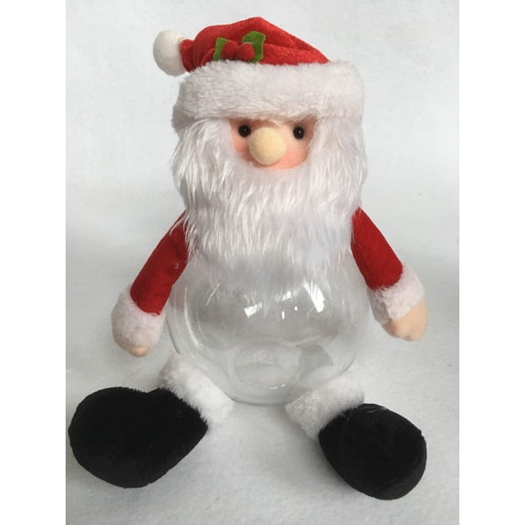 Christmas Santa Candy or Cookie Container
