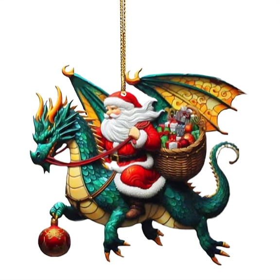 Christmas Santa Christmas Ornament Santa Christmas Hanging Ornaments Santa Christmas Tree Holiday Decor Funny Santa Ornament Best Gifts for Winter Holiday丨B