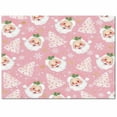 thumbnail image 1 of Christmas Santa Claus Area Rug 2x3ft Christmas Tree Winter Snowflakes Pink Non-Slip Washable Square Rugs Soft Felt Indoor Floor Mat for Bedroom Kitchen Living Room Bathroom, 1 of 8