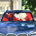 thumbnail image 1 of Christmas Santa Claus Beer Automotive Front Car Windshield Sun Shade Reflector Foldable for Front Fit for Cars Truck SUVs, 1 of 8