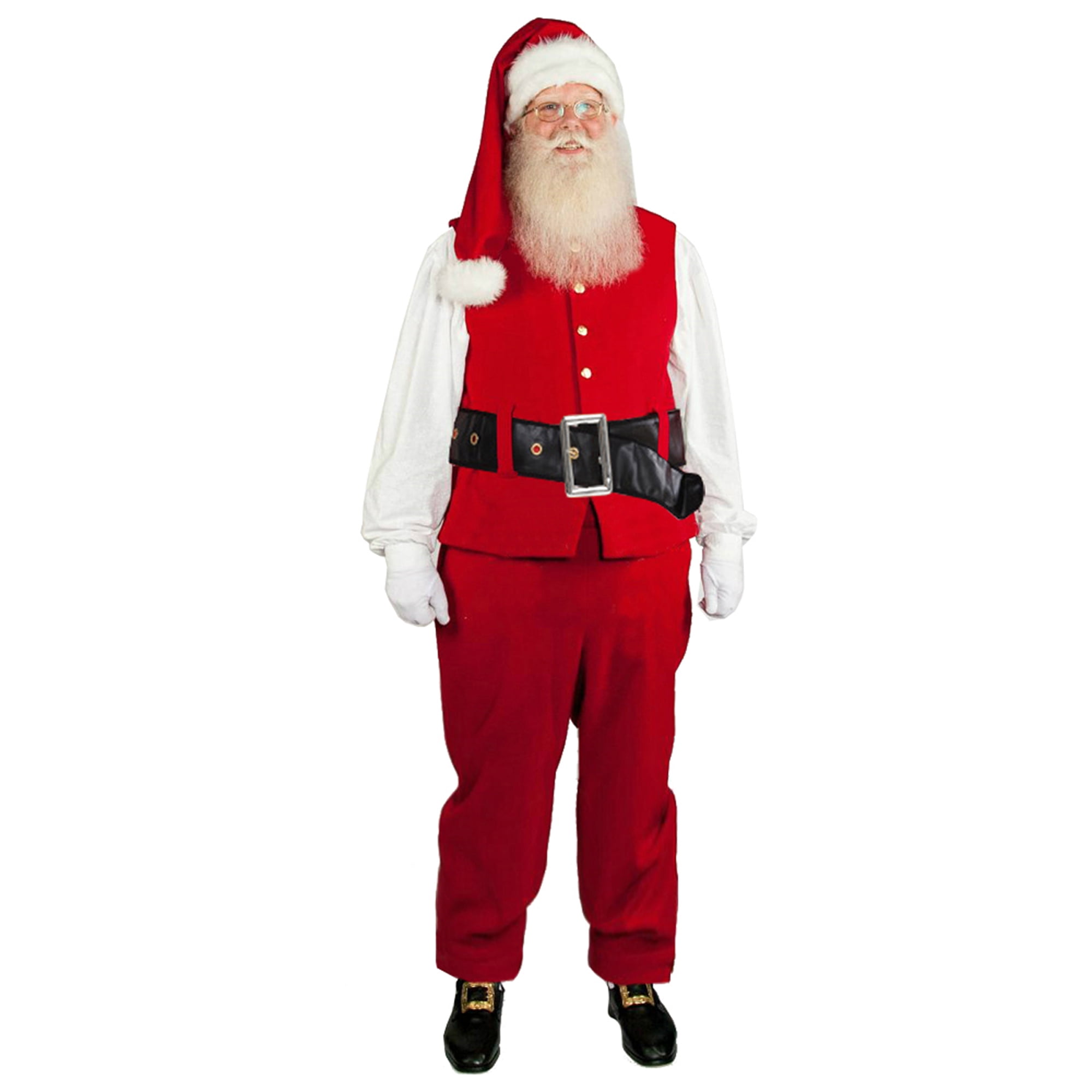 white christmas dresses Wicked Costumes Father Christmas Santa Claus Suit Adult Unisex Fancy D main image 1