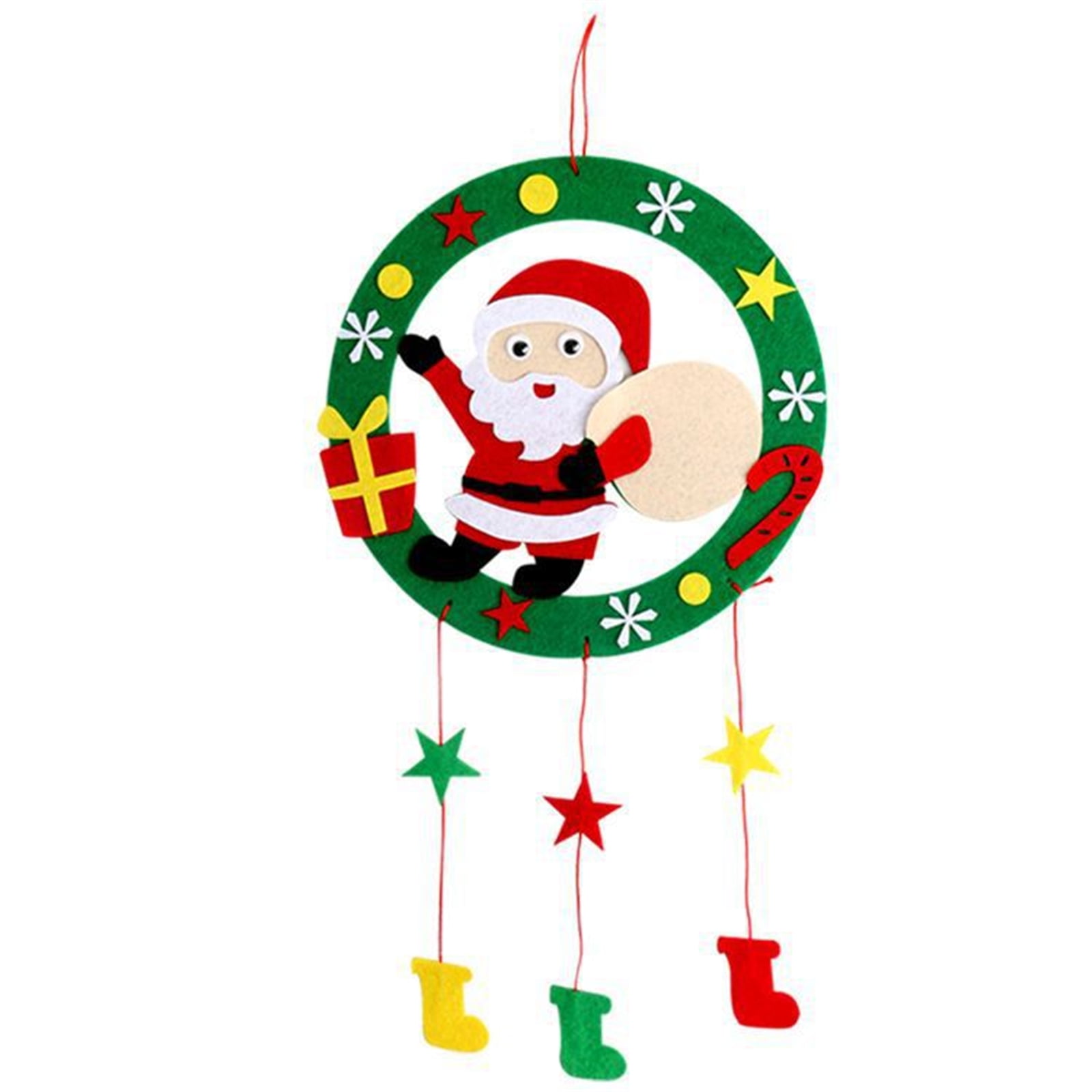 Christmas Santa Claus DIY Art Craft Kit Door Decor DIY Xmas Craft Make christmas-santa-claus-diy-art-craft-kit-door-decor-diy-xmas-craft-make