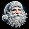 thumbnail image 1 of Christmas Santa Claus Diamond Painting Kit, 5D Diy Rhinestone Mosaic Art for Adults, Festive Holiday Wall Decor Craft Set 1 Pack, 1 of 4