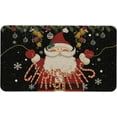 thumbnail image 1 of Christmas Santa Claus Door Mat 30 X 17 Inch Merry Christmas Doormat Indoor Outdoor Entrance Floor Rug Non Slip Winter Christmas Decor Rubber Welcome Mats, 1 of 6