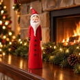 thumbnail image 1 of Christmas Santa Claus Figurine, 12Inch Handcrafted Santa Figurines Christmas Decoration, Cute Santa Claus Statue Sculpture Winter Festive Xmas Gifts for Holiday Party Home Office Decoration, 1 of 7
