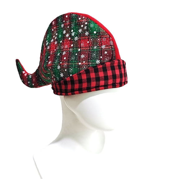 Christmas Santa Claus Hat,Unisex Classic Holiday Gnome Christmas Hat Headwear Accessories,Xmas Elf Gnome Hats Outfit