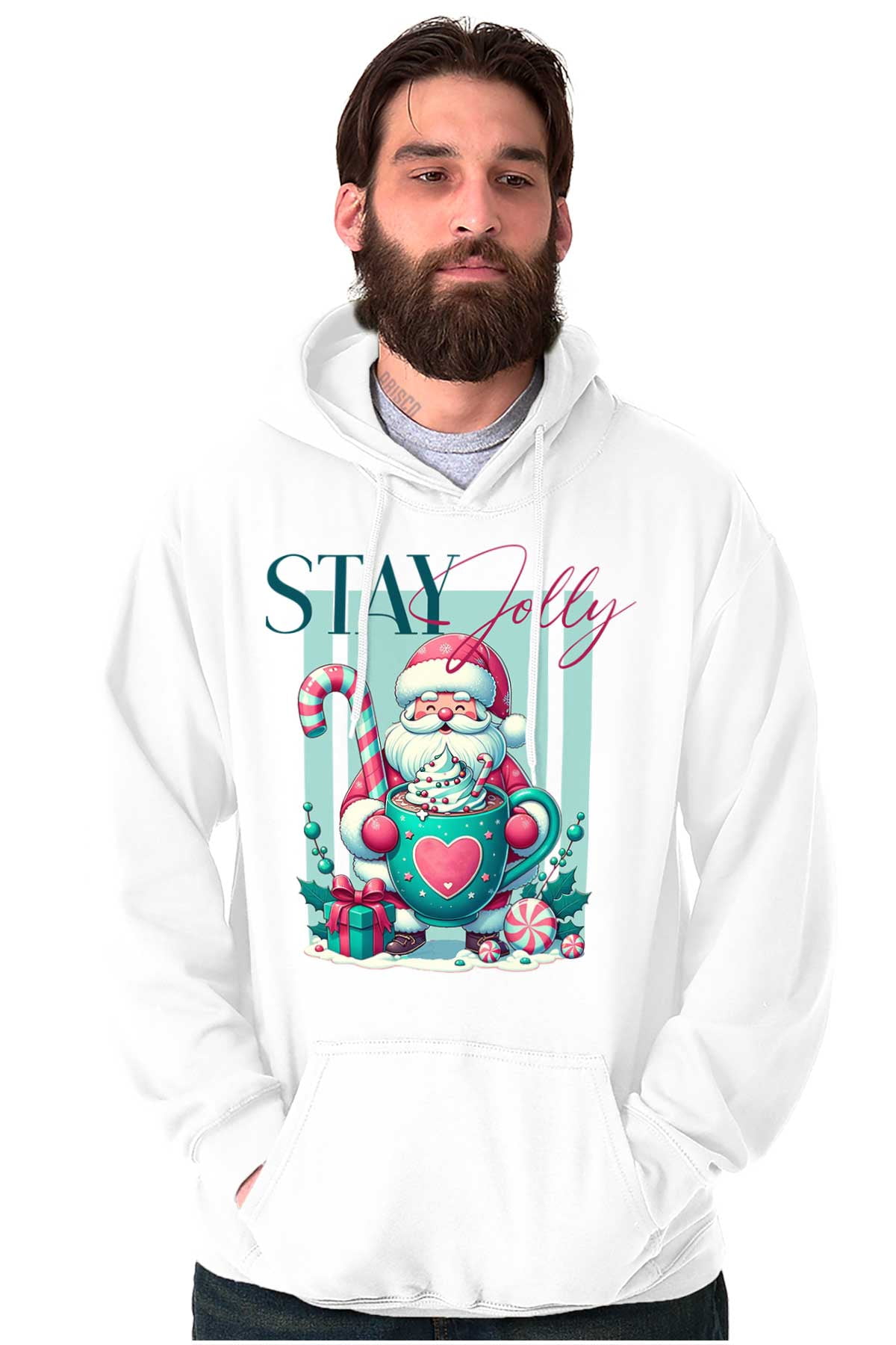 Women’s Christmas Santa Claus Hoodie main image 1