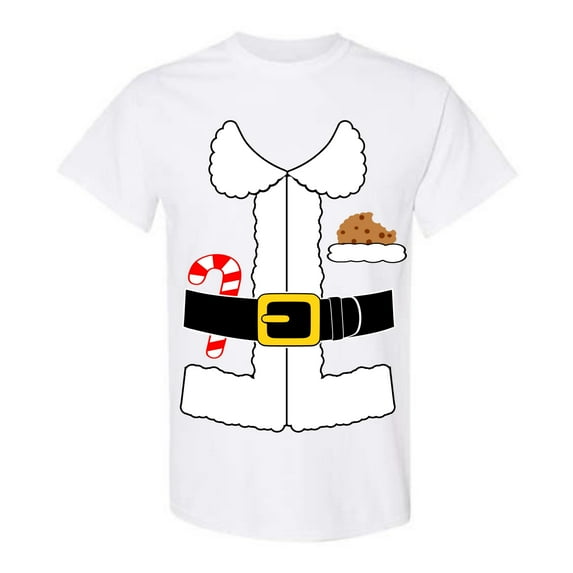Christmas Santa Claus Suit Costume T-Shirt