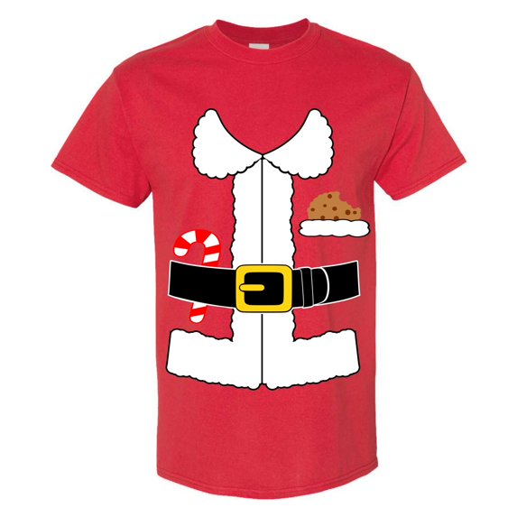 Christmas Santa Claus Suit Costume T-Shirt