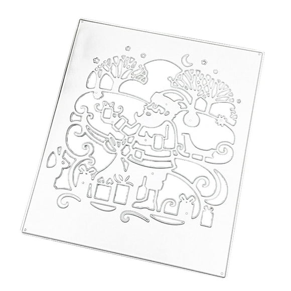 Christmas Santa Cutting Dies Handmade Crafts Projects Art Creation Supplies for Birthday Greeting Message Card