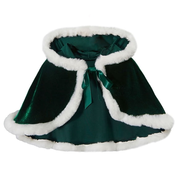 Christmas Santa Elegant Cloak For Festive Celebrations Style For Events For Parties And Themed Gatherings Quality Fabric With Stunning Design Hooded Cape Robe Xmas Velvet Shawl for Women